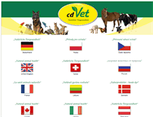 Tablet Screenshot of cdvet.com